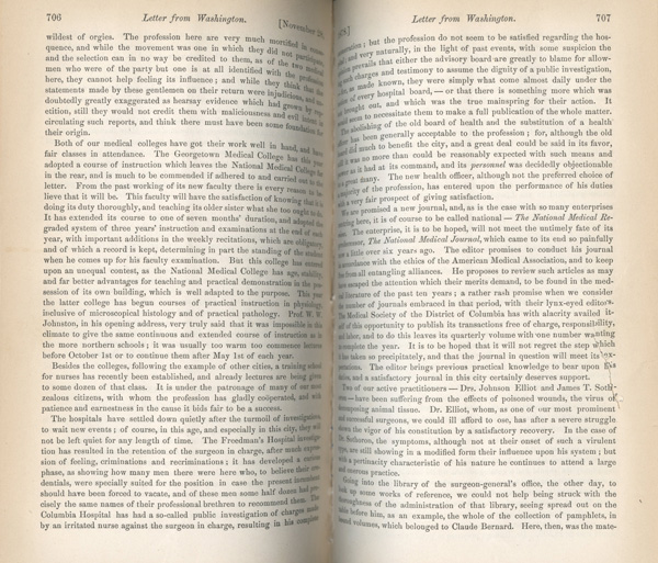 A page of text in a book 