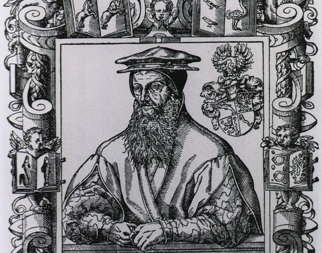 Portrait of a man with a beard in a cap.