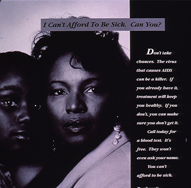 Black and white photograph of an African American woman and young girl looking at the viewer.  