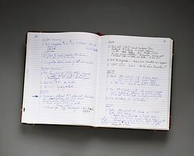 Dr. Brian Andresen's lab notebook, May 1, 1999-December 11, 2001