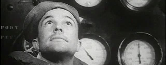 Still from a film featuring Gene Kelly