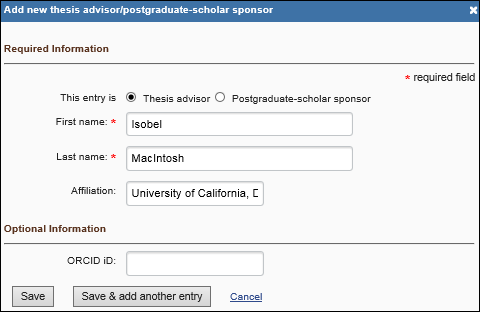 Select an external data source.