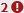 The number 2 and a red exclamation mark to indicate two non-compliant citations