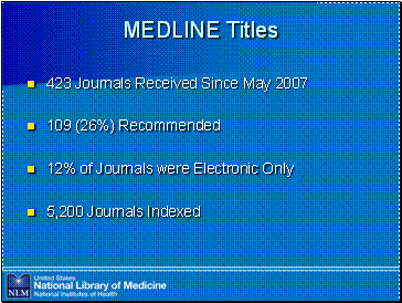 MEDLINE Titles