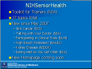 NIHSeniorHealth