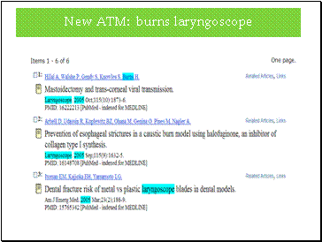 New ATM: burns laryngoscope