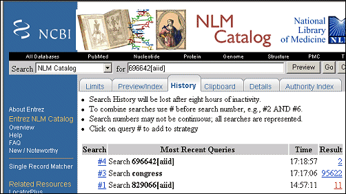 Screen capture of citation context menu.