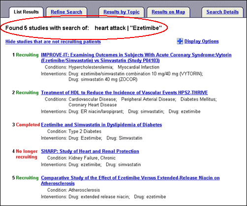 Screen capture of citation context menu.